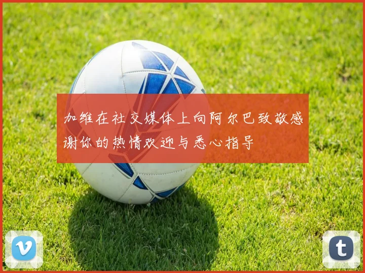 加维在社交媒体上向阿尔巴致敬感谢你的热情欢迎与悉心指导